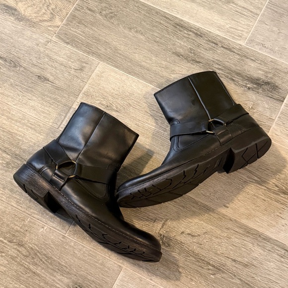 J Murphy Harness Ankle Moto
Black Leather Zip Boot Men\'s Size 10
